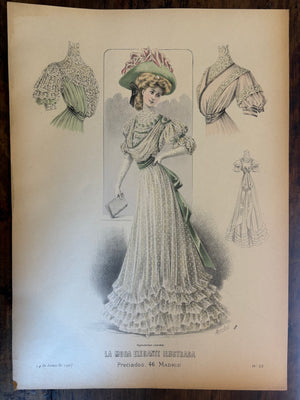 Ilustraciones de “La moda elegante”
