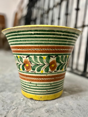 Maceta de talavera