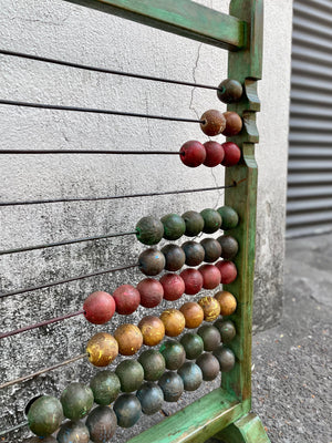 Ábaco grande de madera