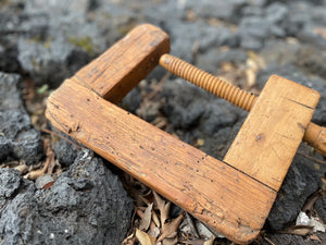 Prensa de madera