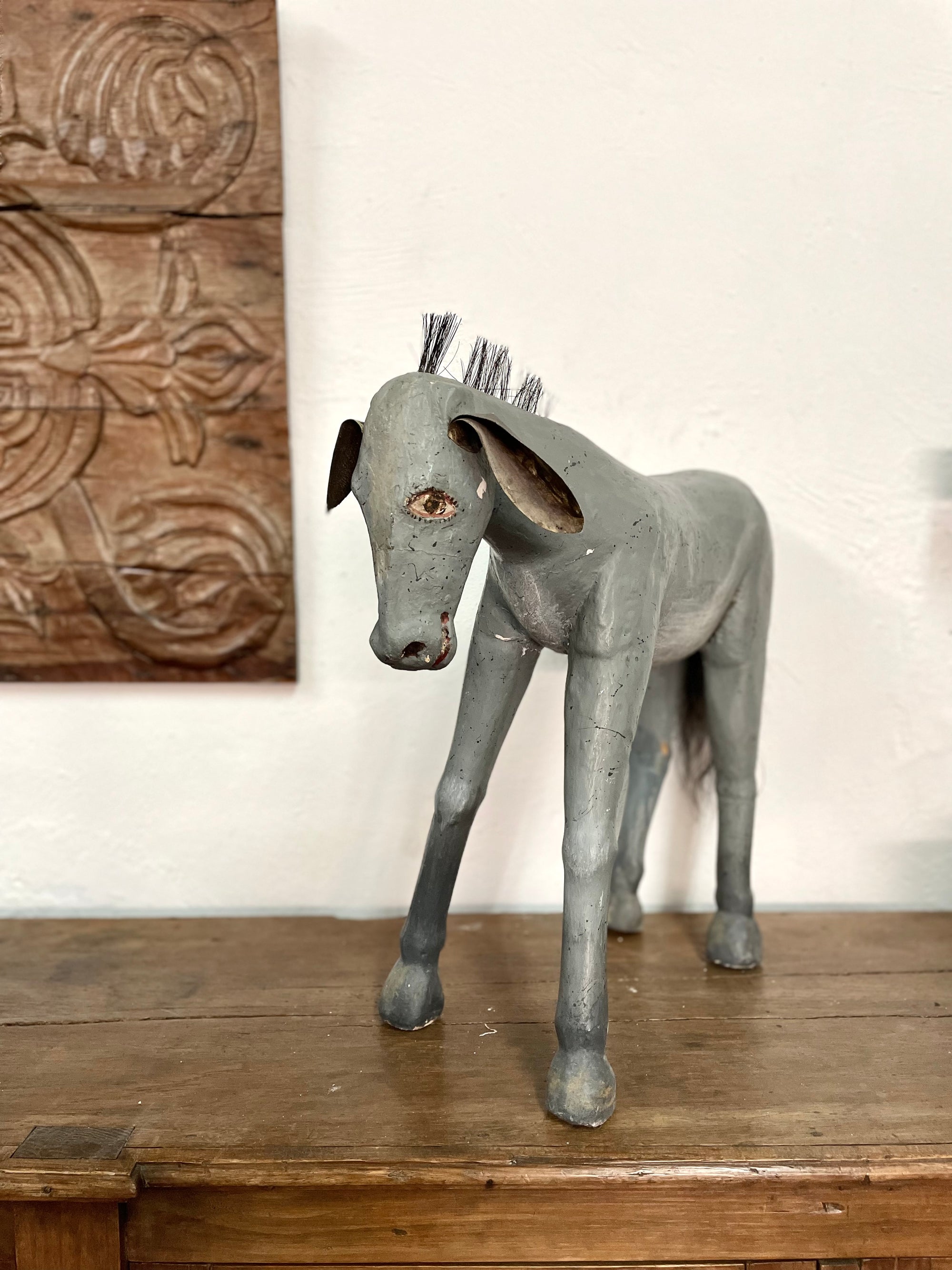 Burro de madera
