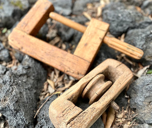 Prensa de madera