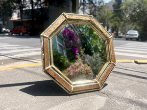 Espejo octagonal eglomise