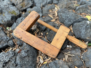Prensa de madera