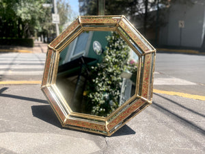 Espejo octagonal eglomise