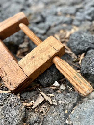 Prensa de madera