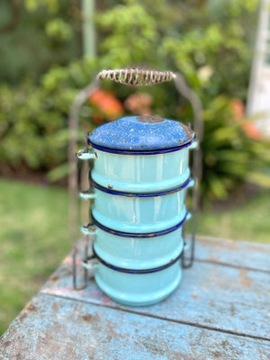 Portaviandas azul
