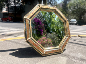 Espejo octagonal eglomise